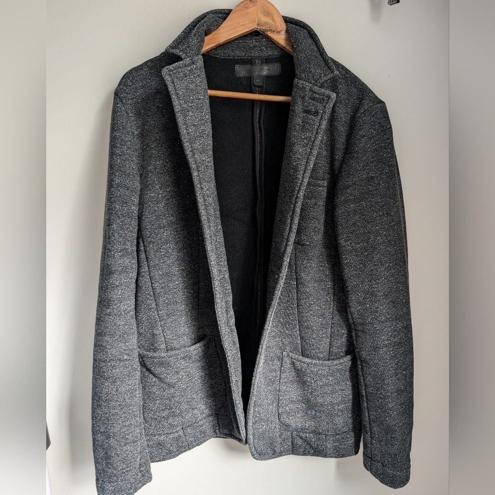 Men's Roots Premium Made In Canada Fleece Lined Jacket Blazer Size Small